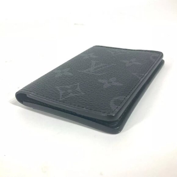 LOUIS VUITTON M61696 MonogramEclipse OrganizerDeux Poche Card Holder Case Unused - Picture 13 of 14